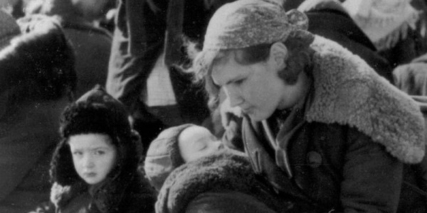 October 16, 1941, A mother and her children before their execution in Lubny, Ukraine