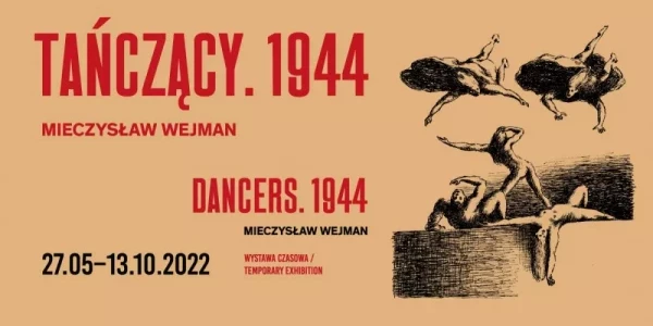 Mieczysław Wejman, Tańczący. 1944  - wystawa, plakat.
