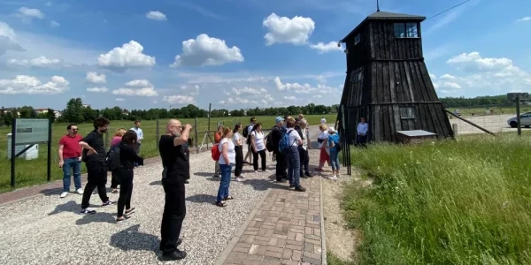 Państwowe Muzeum na Majdanku, teren byłego niemieckiego nazistowskiego obozu koncentracyjnego i ośrodka zagłady, fot. Grzegorz Kwolek (ŻIH)