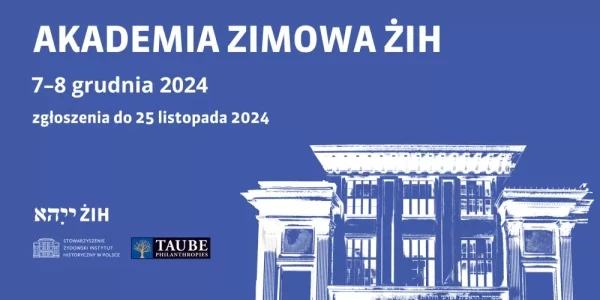 Akademia Zimowa ŻIH 2024 - plakat