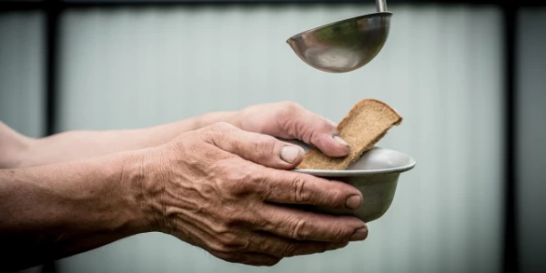 homelessman's hands