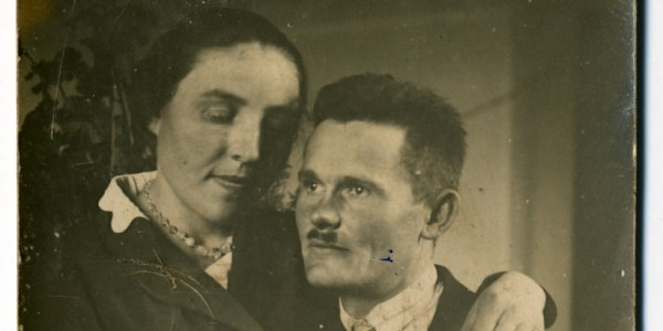 Wiktoria i Józef Ulmowie, Markowa 1936. Fot. Zbiory cyfrowe