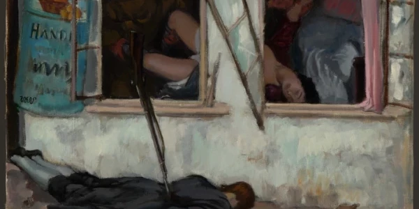 Wojciech Weiss: Pogrom (1918).