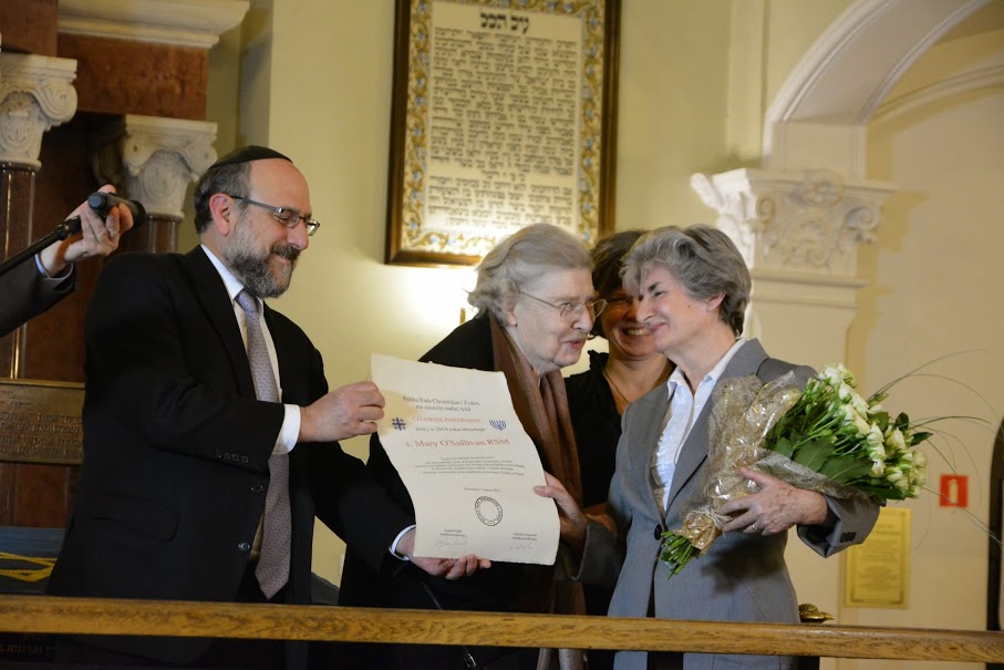 Siostra Mary O'Sullivan - Człowiek Pojednania za rok 2014